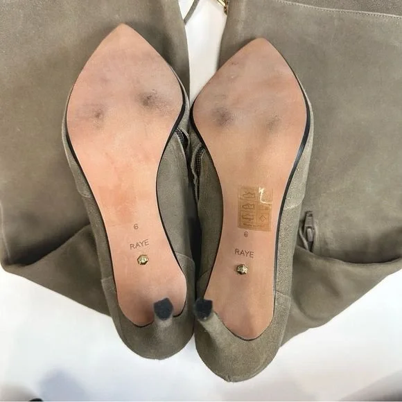 Raye Knee High High Heeled Boots Sz 6 - Picture 11 of 12